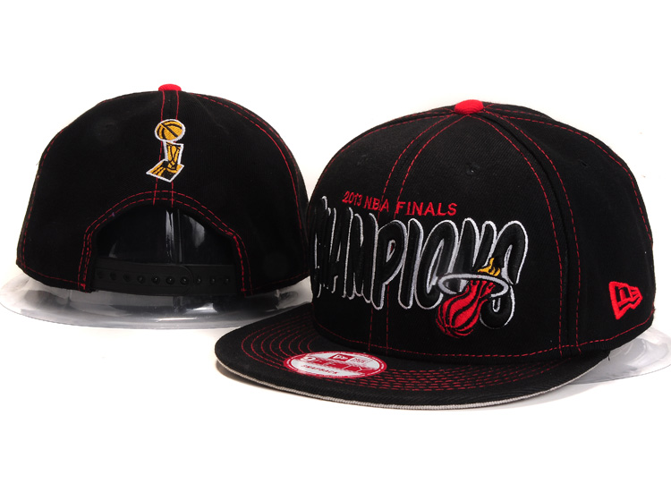 NBA Miami Heat NE Snapback Hat #156